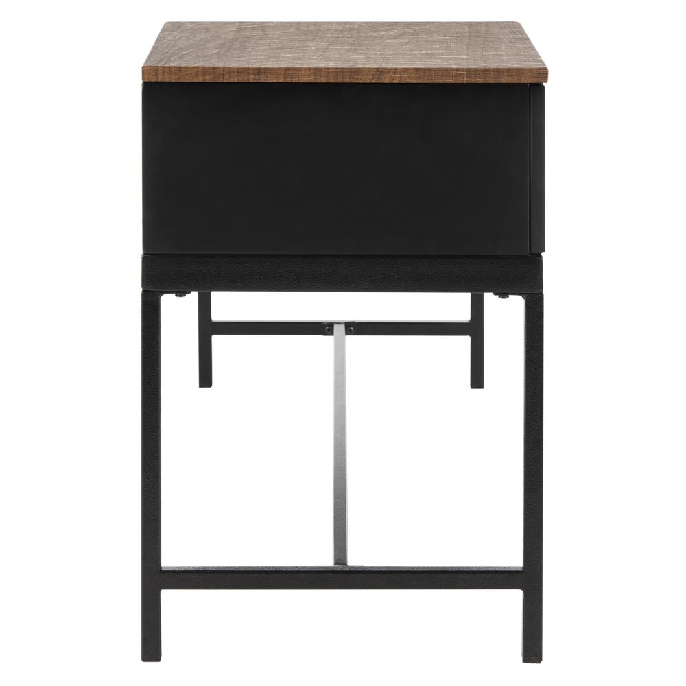Maruka Bench With Storage, Grey Wash/Dark Green. Picture 10