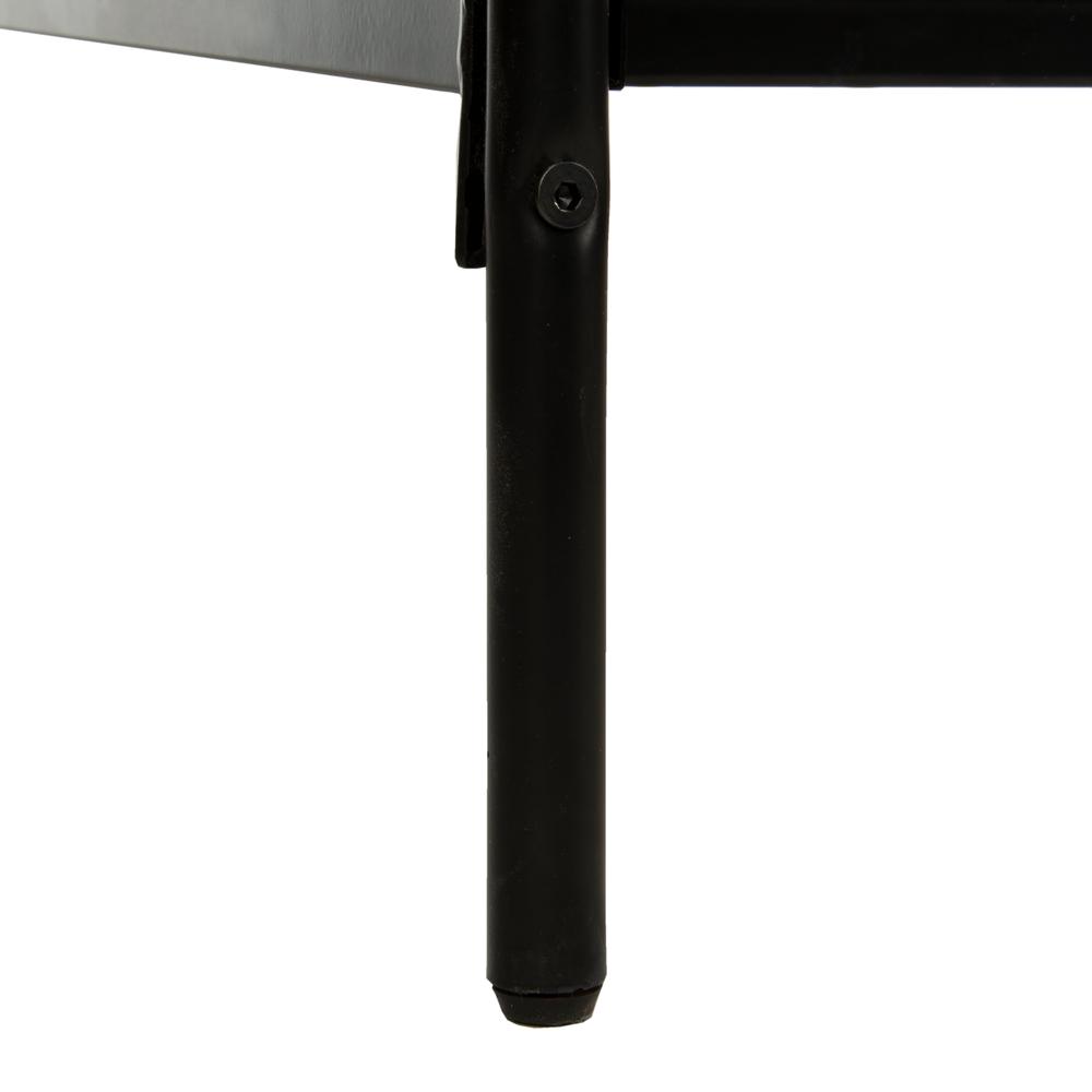 Paloma Metal Retro Bed, Full, Black. Picture 4