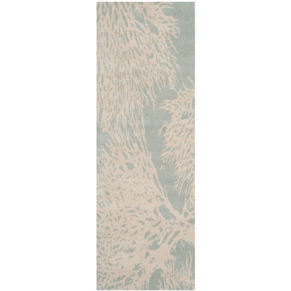 BELLA, GREY / IVORY, 2'-3" X 7', Area Rug, BEL115D-27. Picture 1