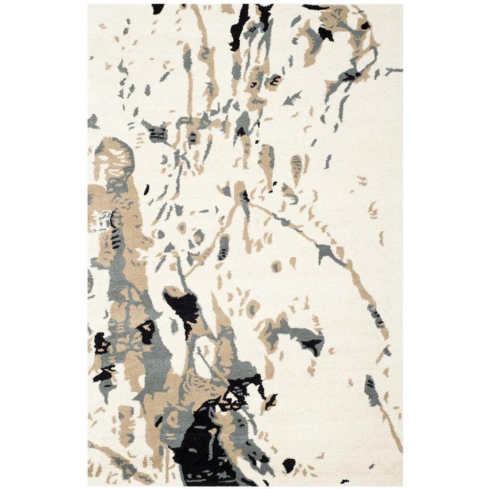 BELLA, IVORY / GREY, 2' X 3', Area Rug, BEL117A-2. Picture 1