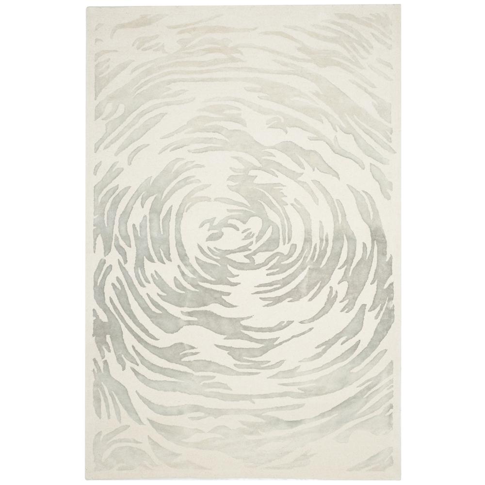 BELLA, IVORY / GREY, 6' X 9', Area Rug, BEL128A-6. Picture 1