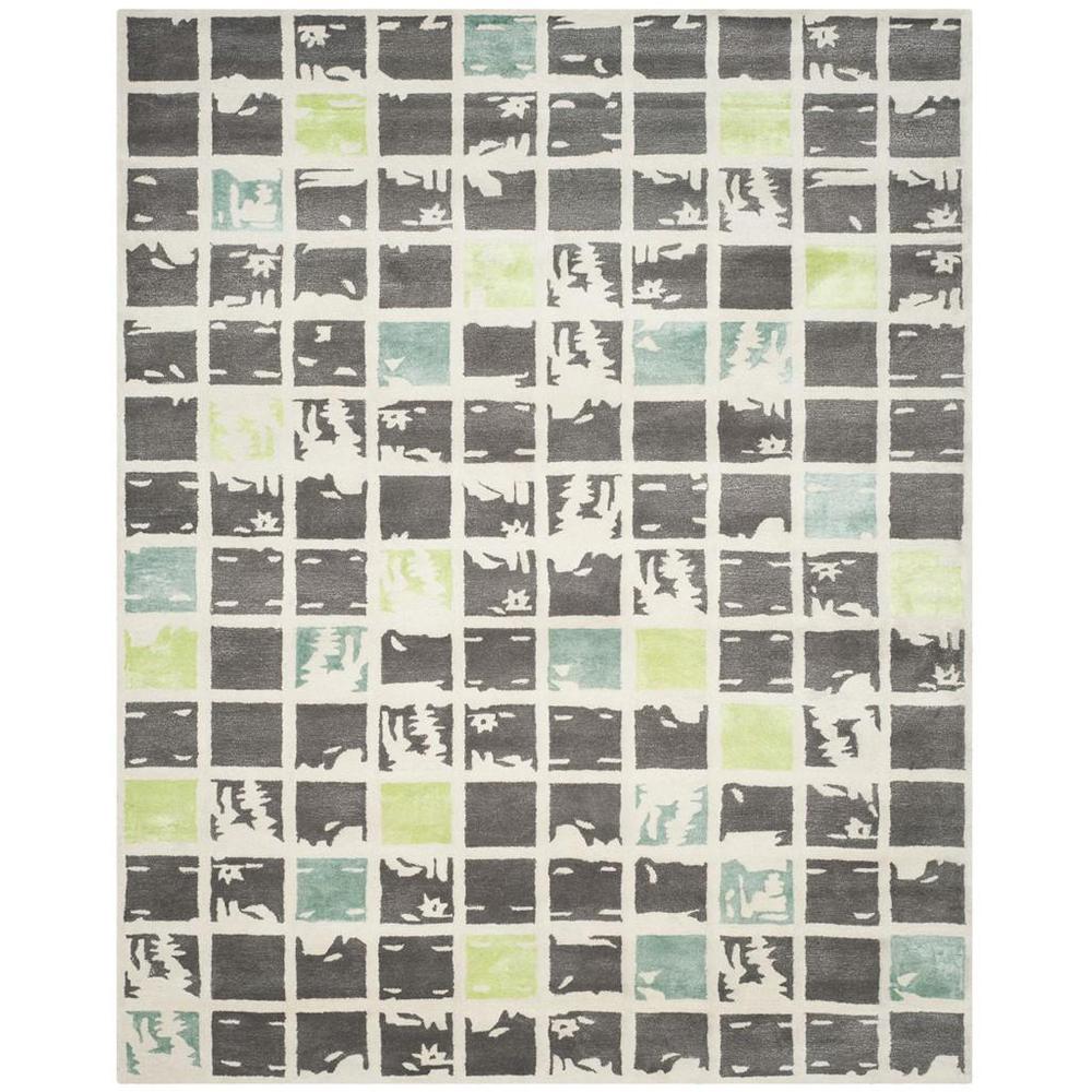 BELLA, GREY / IVORY, 8' X 10', Area Rug, BEL130B-8. Picture 1