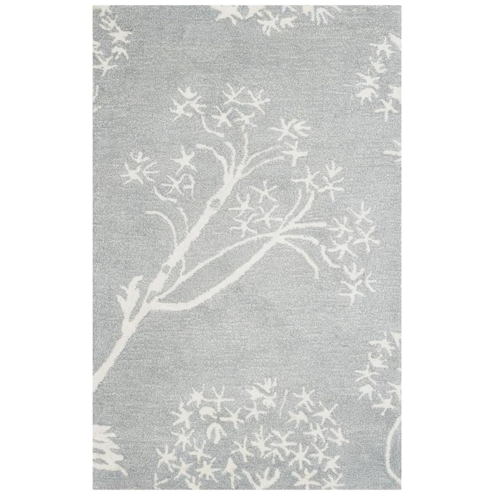 BELLA, LIGHT BLUE / IVORY, 2'-6" X 4', Area Rug, BEL131A-24. Picture 1