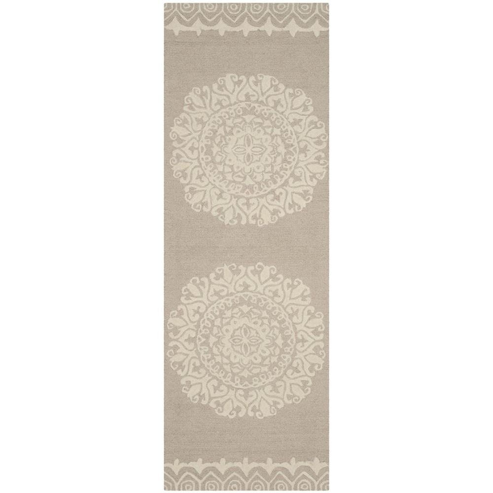 BELLA, BEIGE / IVORY, 2'-3" X 7', Area Rug, BEL133A-27. Picture 1