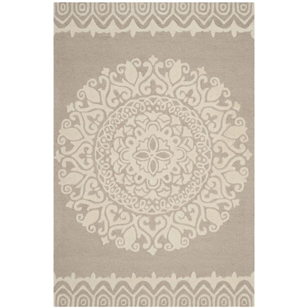 BELLA, BEIGE / IVORY, 4' X 6', Area Rug, BEL133A-4. Picture 1