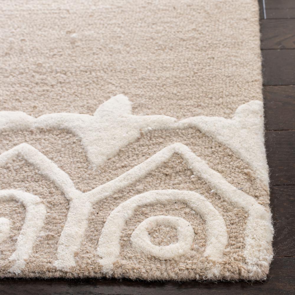 BELLA, BEIGE / IVORY, 6' X 9', Area Rug, BEL133A-6. Picture 2