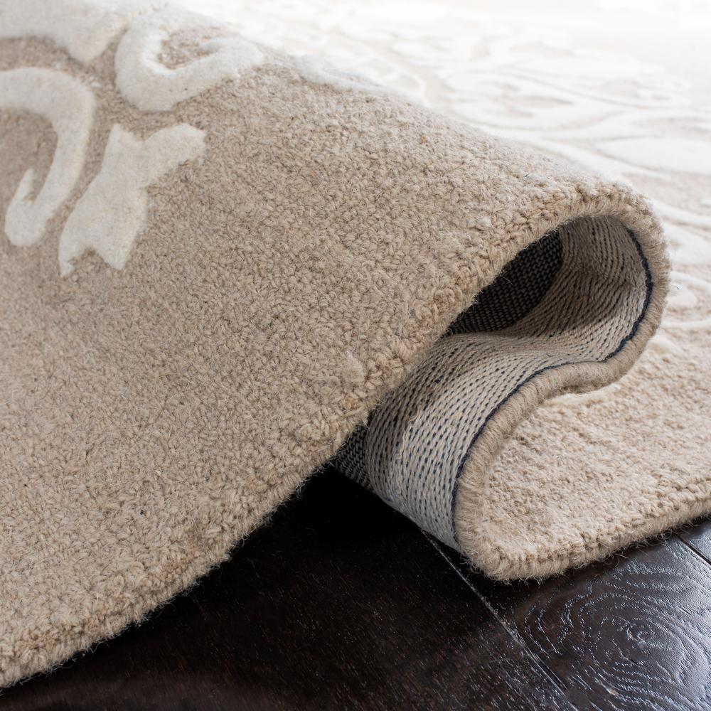 BELLA, BEIGE / IVORY, 6' X 9', Area Rug, BEL133A-6. Picture 4