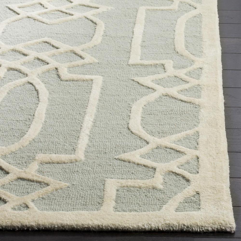 BELLA, GREY / IVORY, 6' X 9', Area Rug, BEL138B-6. Picture 1