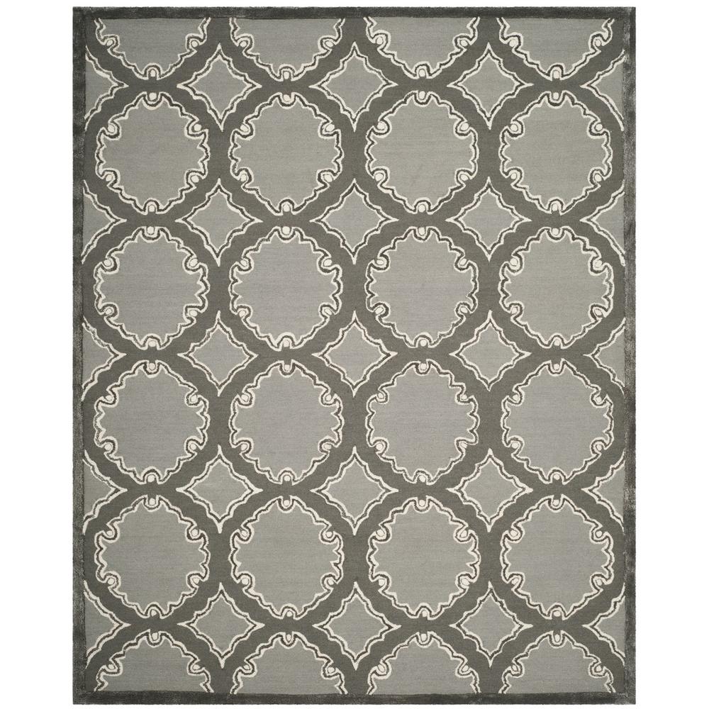 BELLA, GREY / LIGHT GREY, 8' X 10', Area Rug. Picture 1
