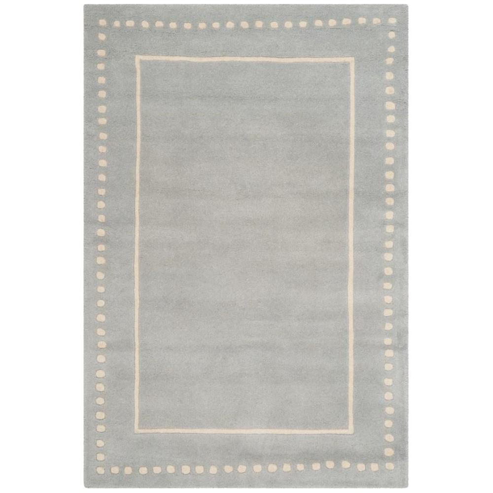 BELLA, LIGHT BLUE / IVORY, 4' X 6', Area Rug, BEL151A-4. Picture 1