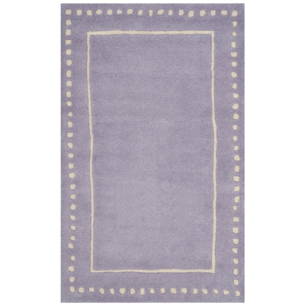 BELLA, LAVANDER / IVORY, 2'-6" X 4', Area Rug. Picture 1