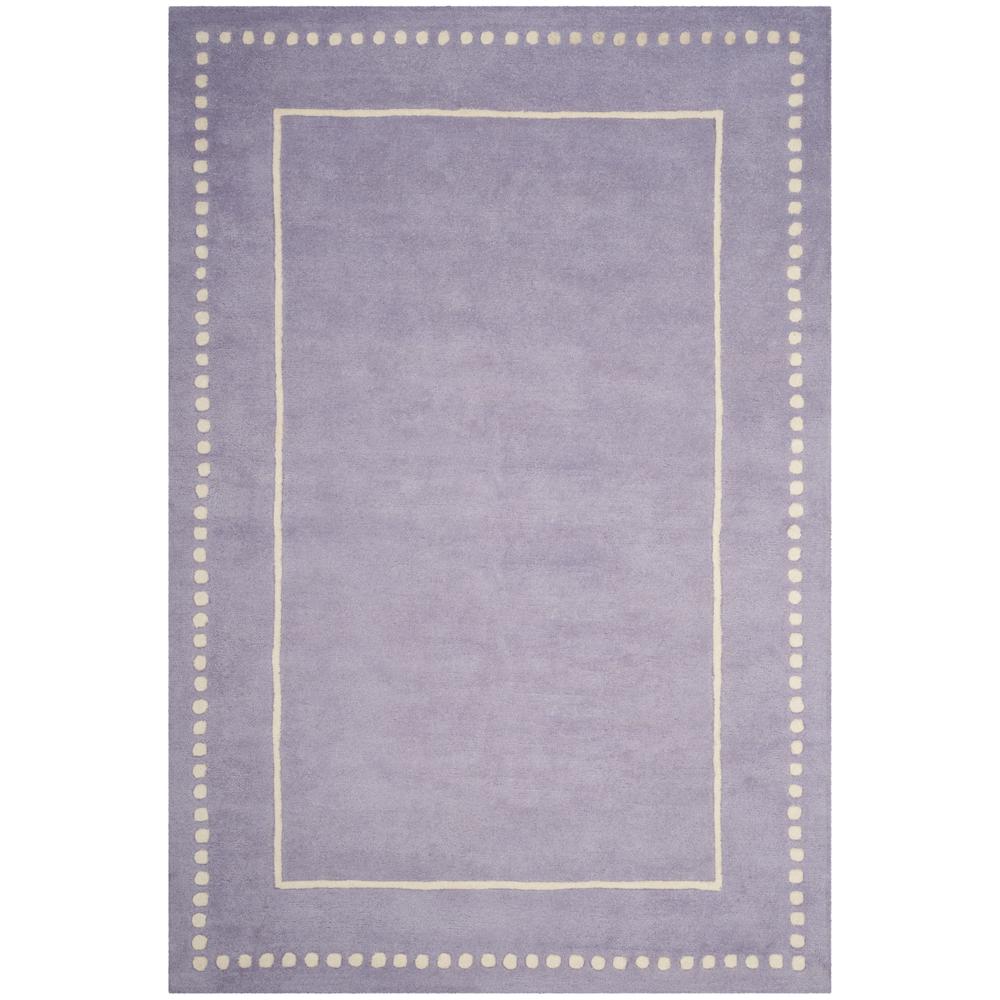 BELLA, LAVANDER / IVORY, 6' X 9', Area Rug. Picture 1