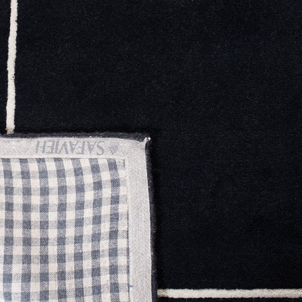 BELLA, BLACK / IVORY, 6' X 9', Area Rug, BEL151E-6. Picture 6