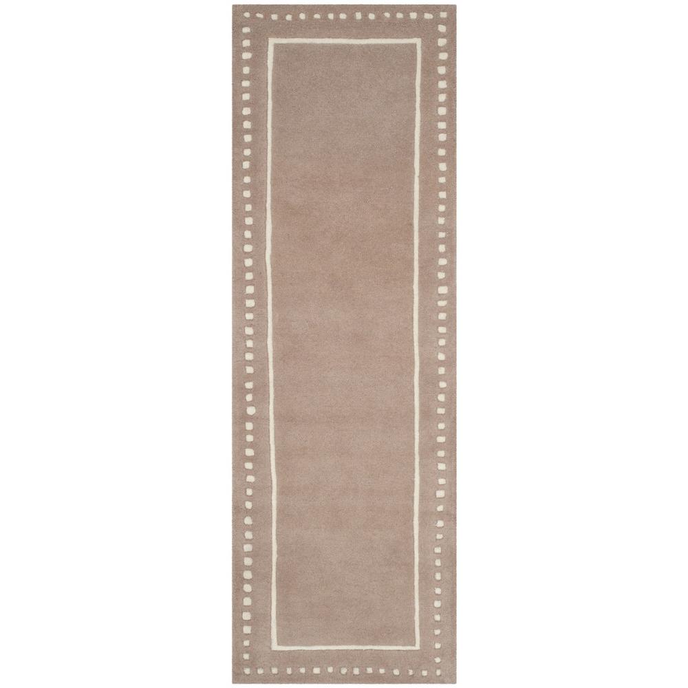 BELLA, BEIGE / IVORY, 2'-3" X 7', Area Rug, BEL151J-27. Picture 1