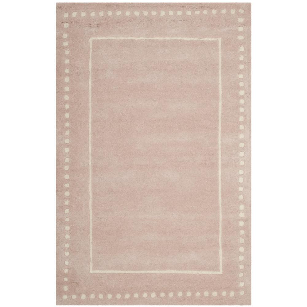 BELLA, LIGHT PINK / IVORY, 4' X 6', Area Rug. Picture 1