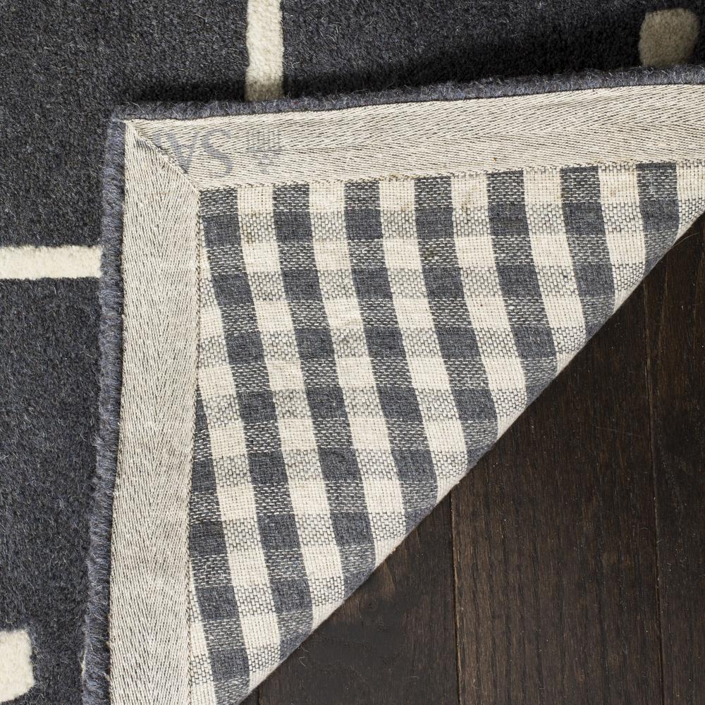 BELLA, DARK GREY / IVORY, 6' X 9', Area Rug, BEL151X-6. Picture 4