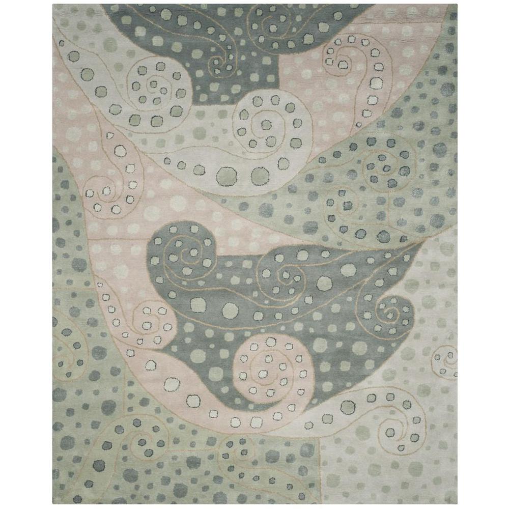BELLA, SAGE / MULTI, 8' X 10', Area Rug. Picture 1