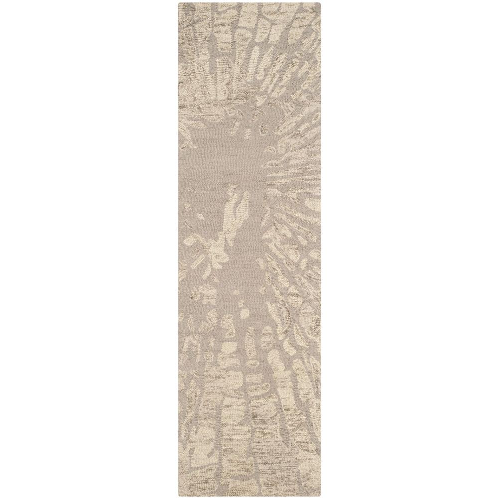 BELLA, WINTER TAUPE, 2'-3" X 8', Area Rug. Picture 1