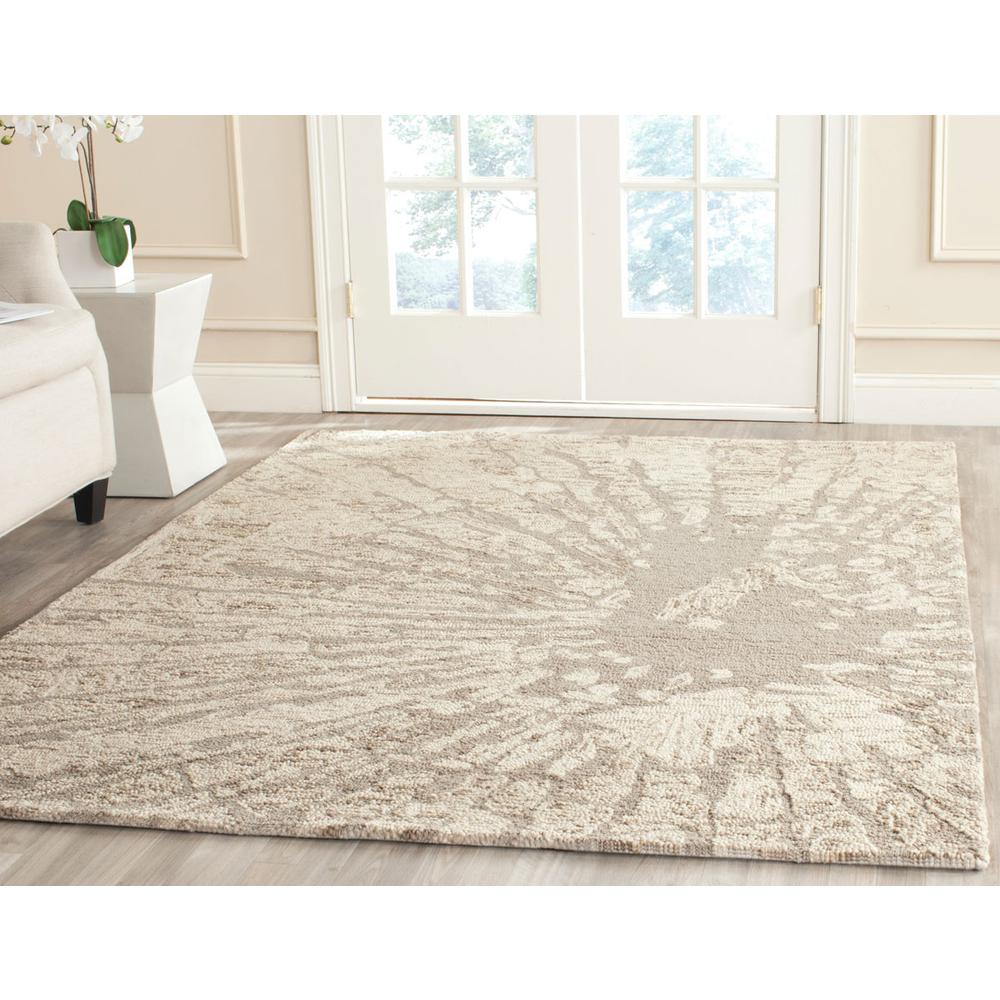 BELLA, WINTER TAUPE, 6' X 9', Area Rug. Picture 1