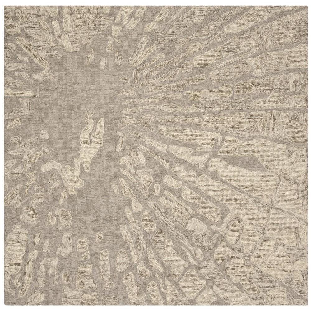 BELLA, WINTER TAUPE, 6' X 6' Square, Area Rug. Picture 1