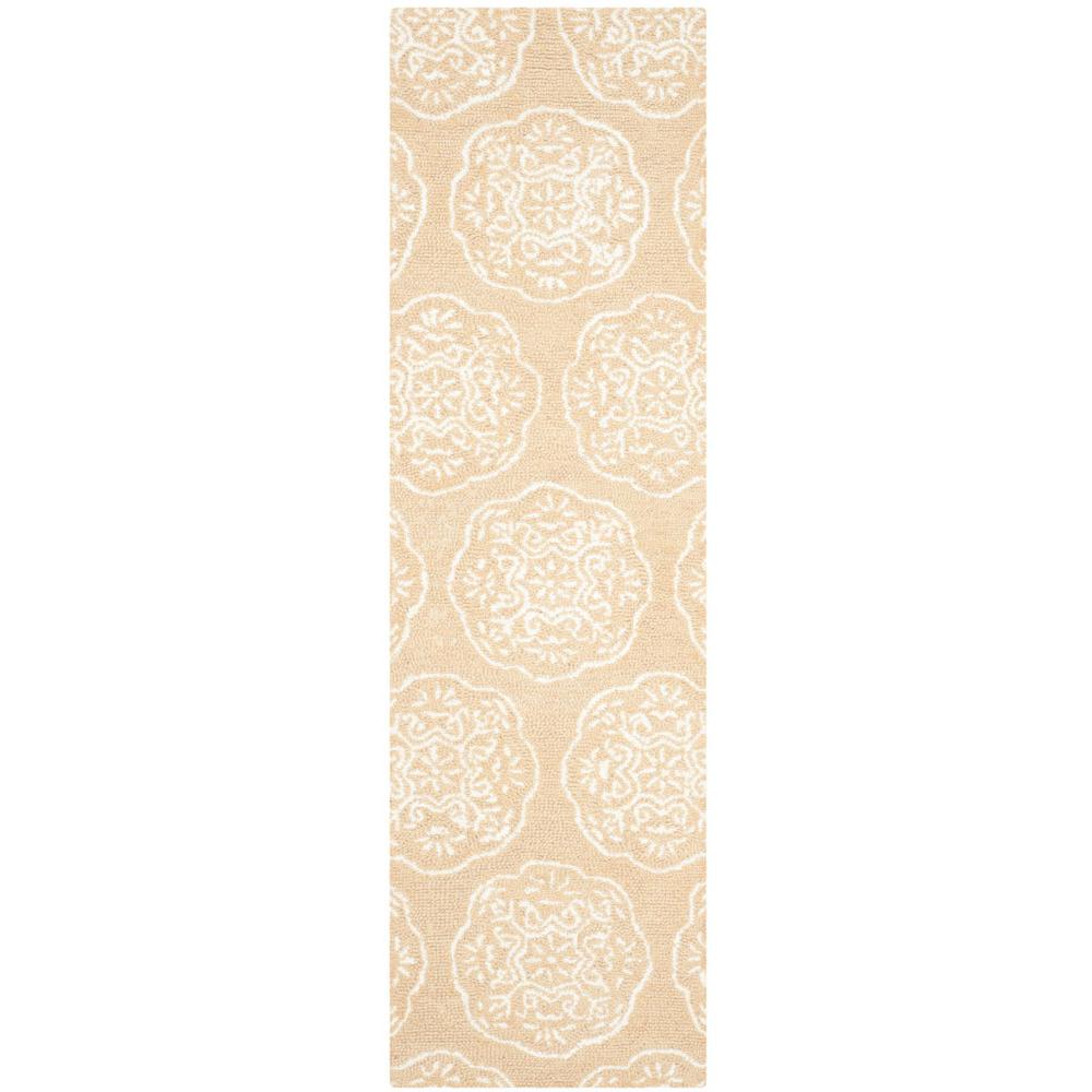 BELLA, BEIGE / IVORY, 2'-3" X 8', Area Rug. Picture 1