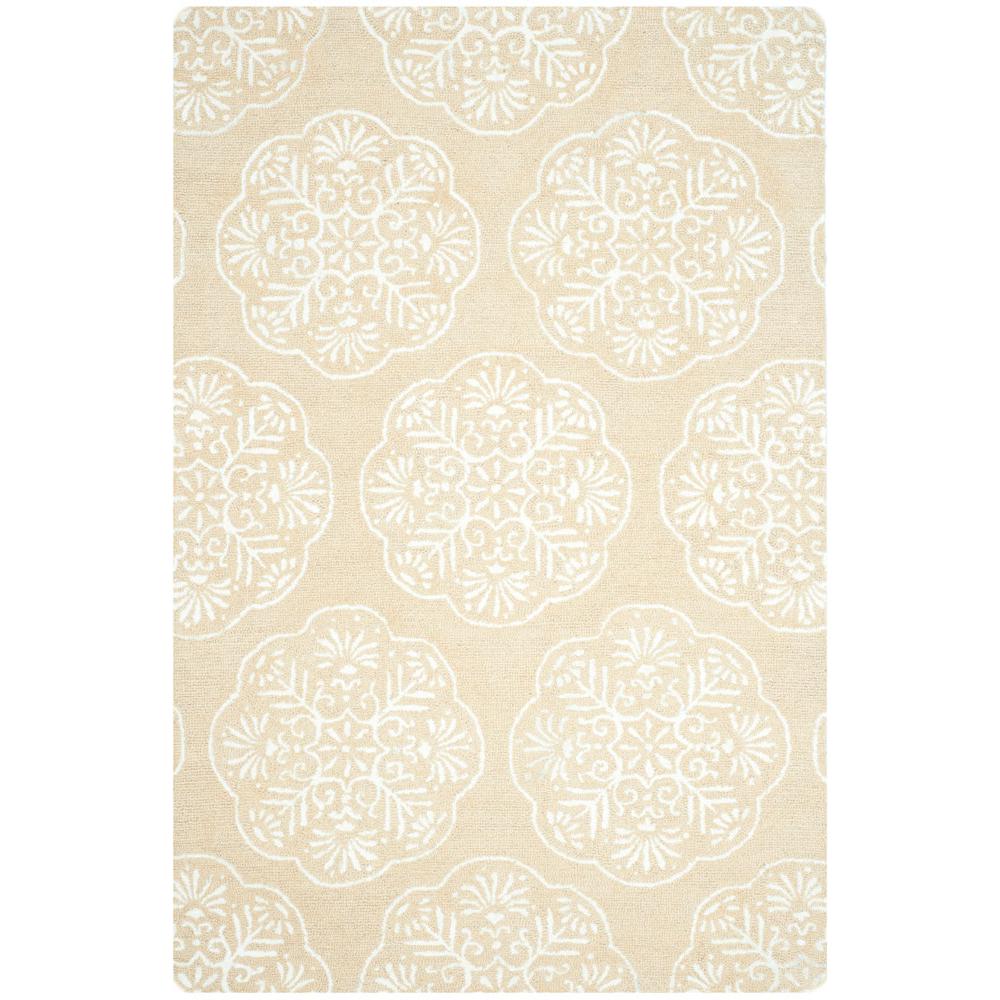 BELLA, BEIGE / IVORY, 6' X 9', Area Rug, BEL711A-6. Picture 1