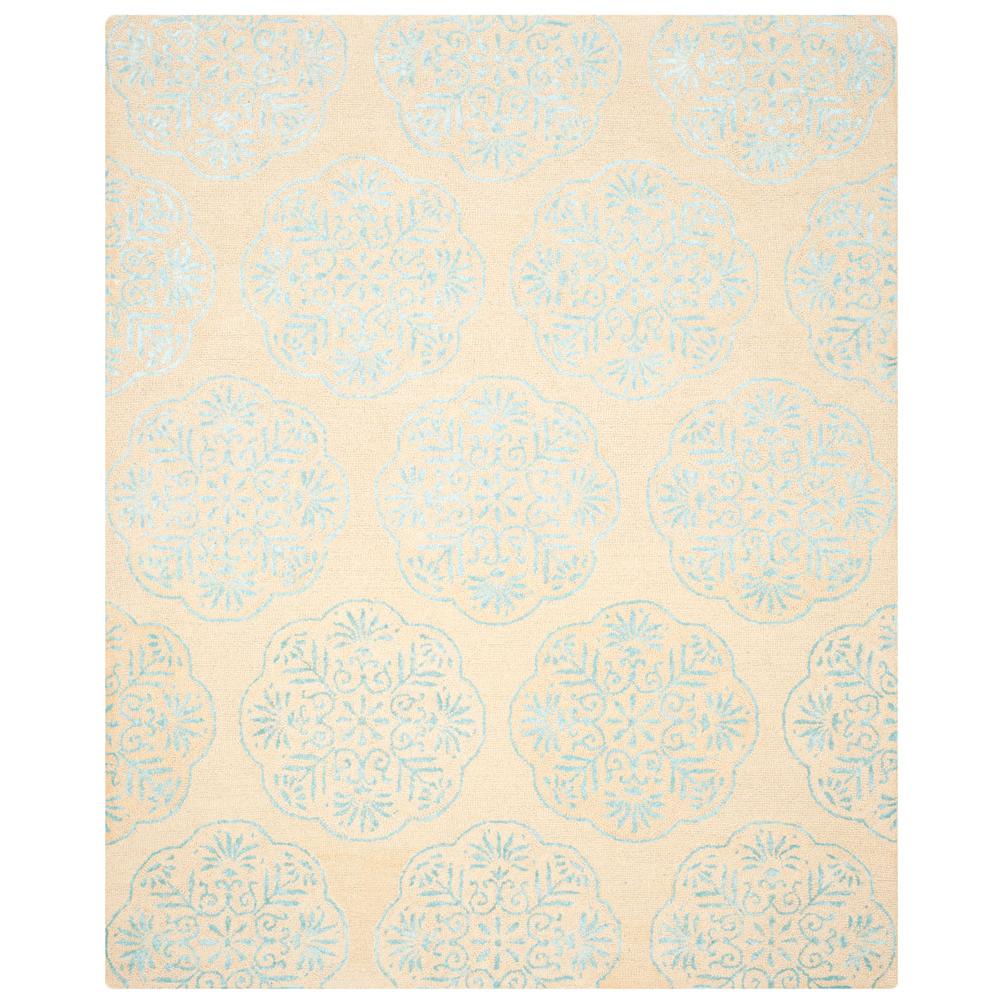 BELLA, BEIGE / BLUE, 8' X 10', Area Rug, BEL711C-8. Picture 1