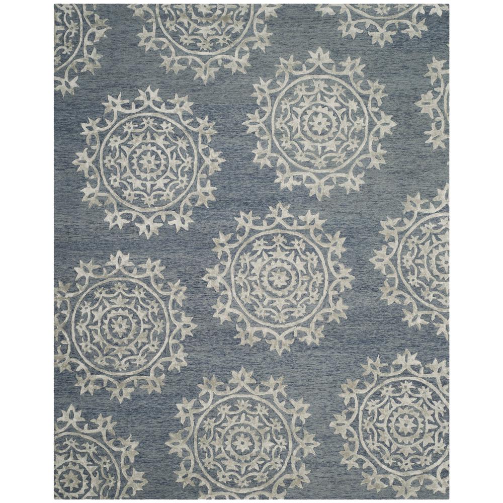 BELLA, BLUE, 8' X 10', Area Rug, BEL914A-8. Picture 1