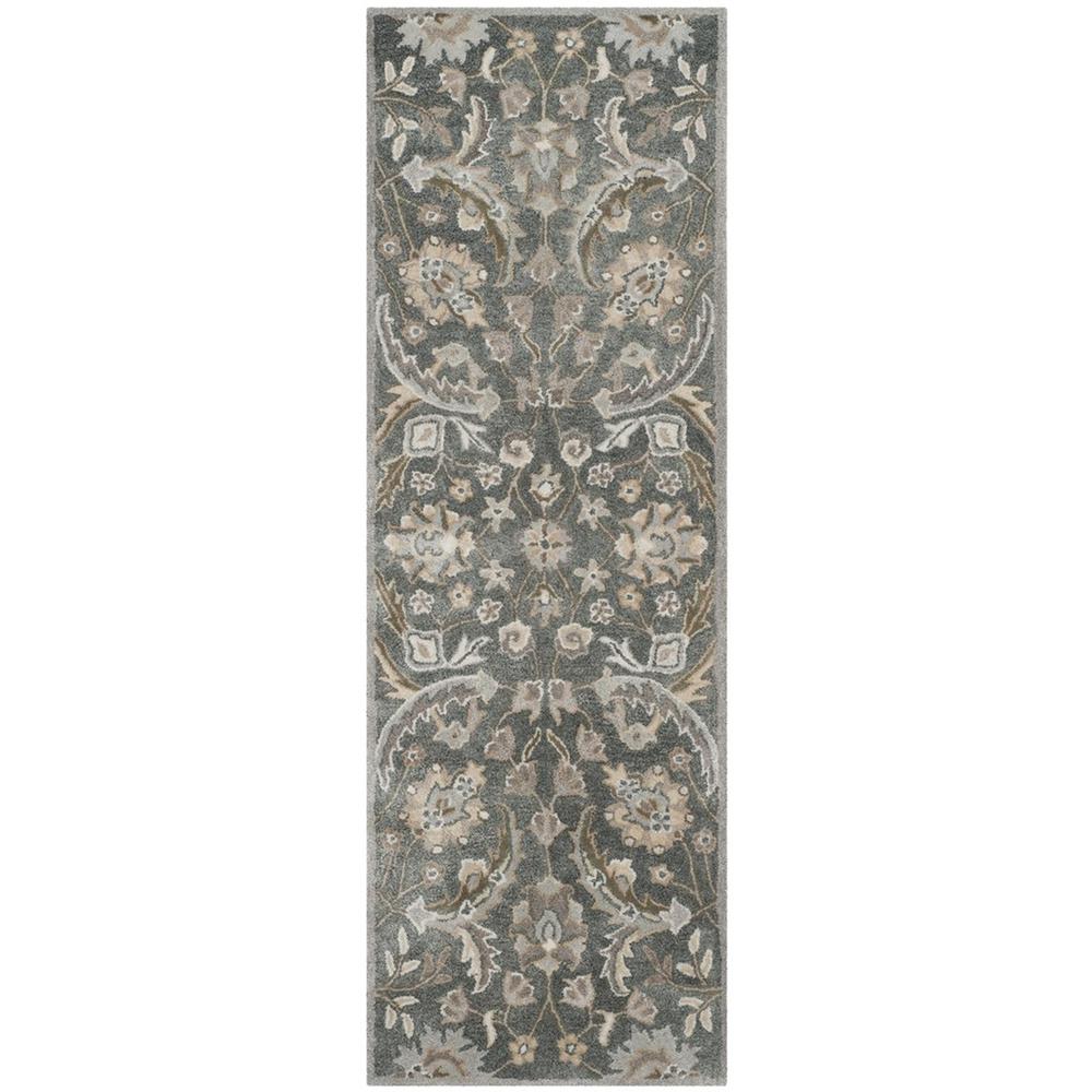 BELLA, GREY / MULTI, 2'-3" X 7', Area Rug, BEL923B-27. Picture 1