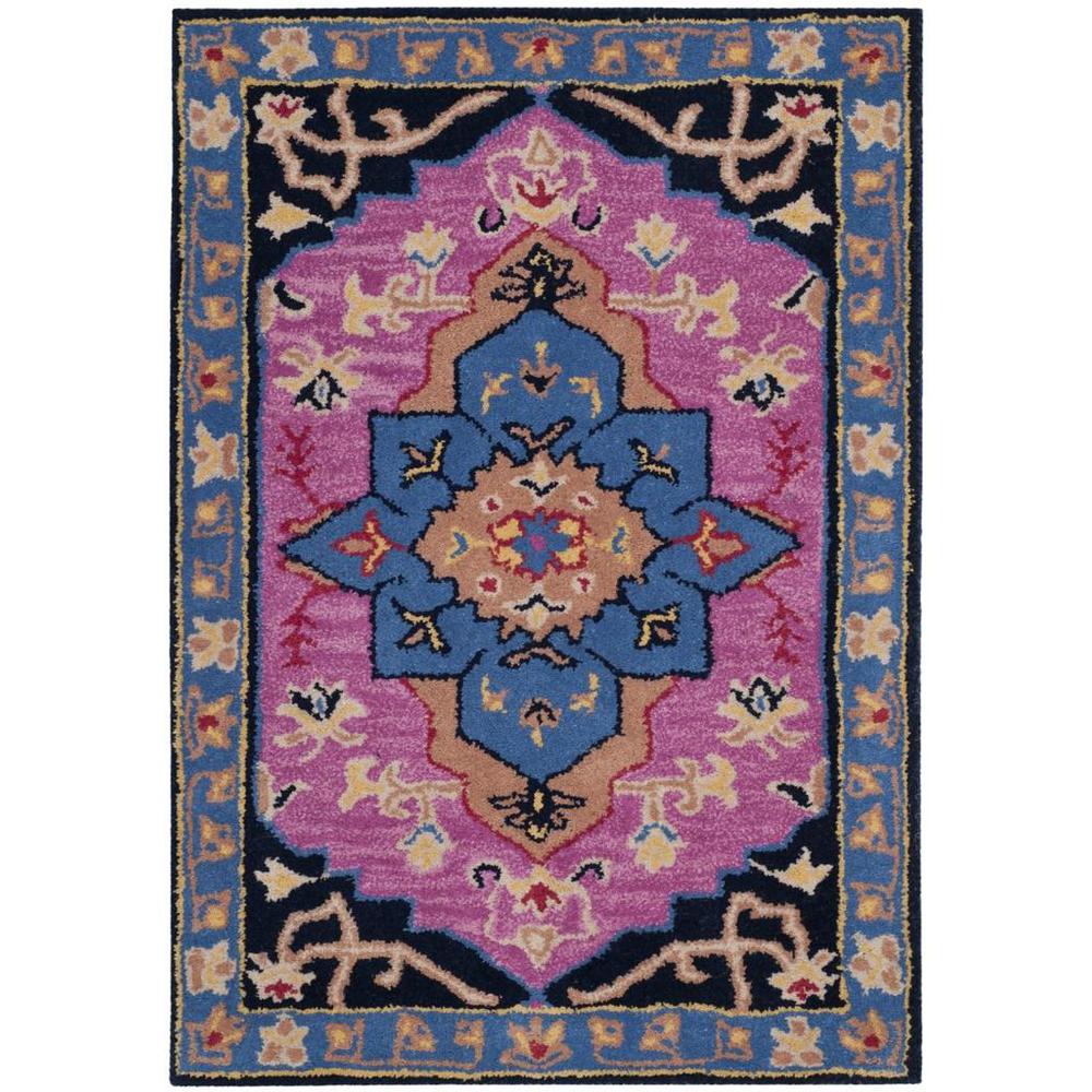 Bellagio, PINK / MULTI, 2' X 3', Area Rug, BLG506A-2. Picture 1
