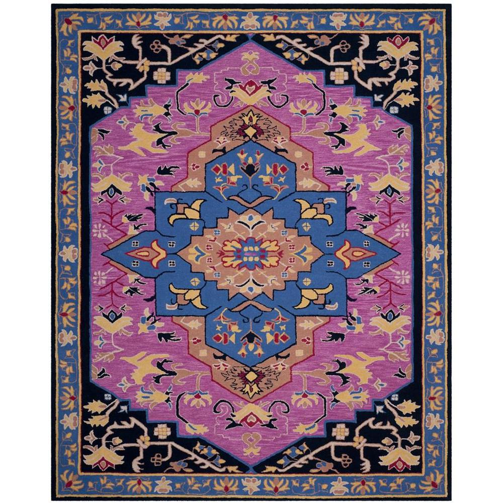 Bellagio, PINK / MULTI, 8' X 10', Area Rug, BLG506A-8. Picture 1