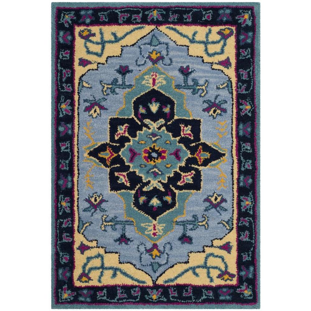 Bellagio, LIGHT BLUE / MULTI, 2' X 3', Area Rug, BLG506B-2. Picture 1