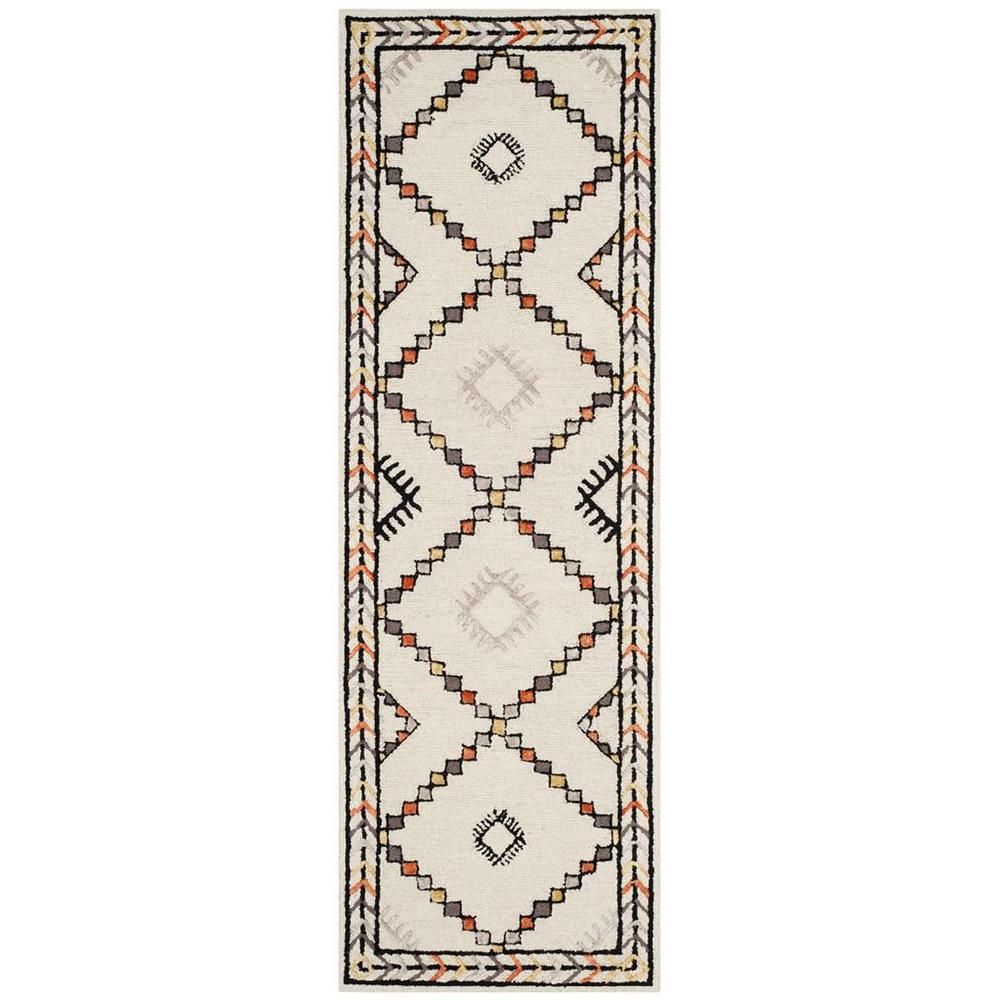 Bellagio, IVORY / MULTI, 2'-3" X 7', Area Rug, BLG548A-27. Picture 1