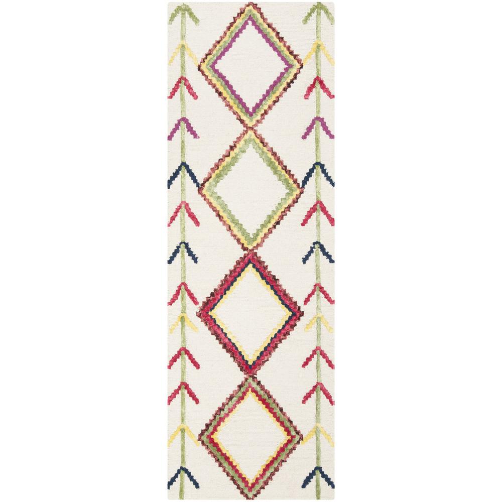 Bellagio, IVORY / MULTI, 2'-6" X 4', Area Rug, BLG563A-24. Picture 1