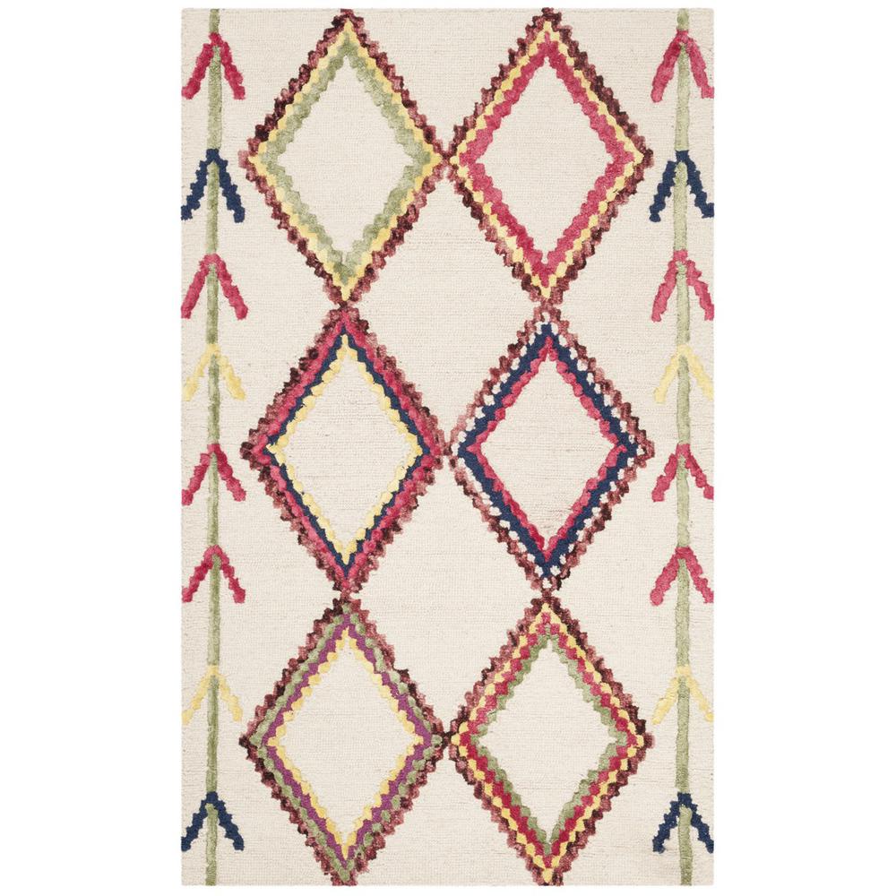 Bellagio, IVORY / MULTI, 3' X 5', Area Rug. Picture 1