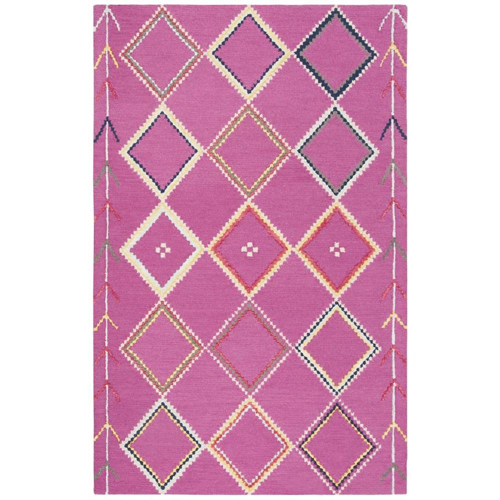 Bellagio, FUCHSIA / MULTI, 5' X 8', Area Rug. Picture 1