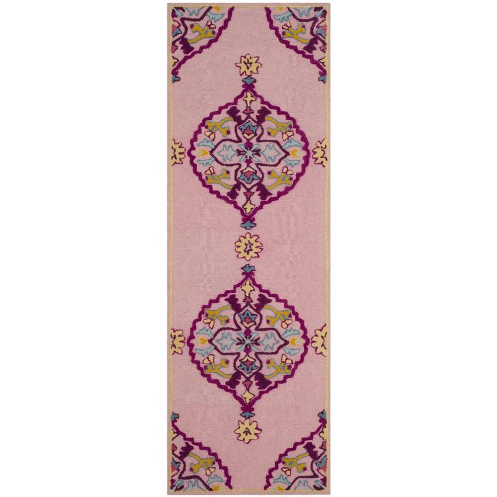Bellagio, PINK / MULTI, 2'-3" X 7', Area Rug, BLG605A-27. Picture 1