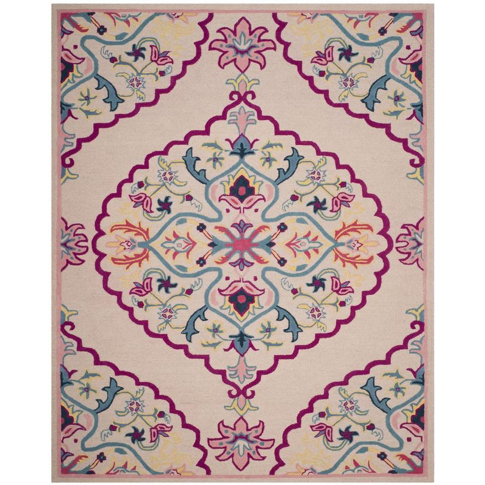 Bellagio, LIGHT PINK / MULTI, 8' X 10', Area Rug. Picture 1