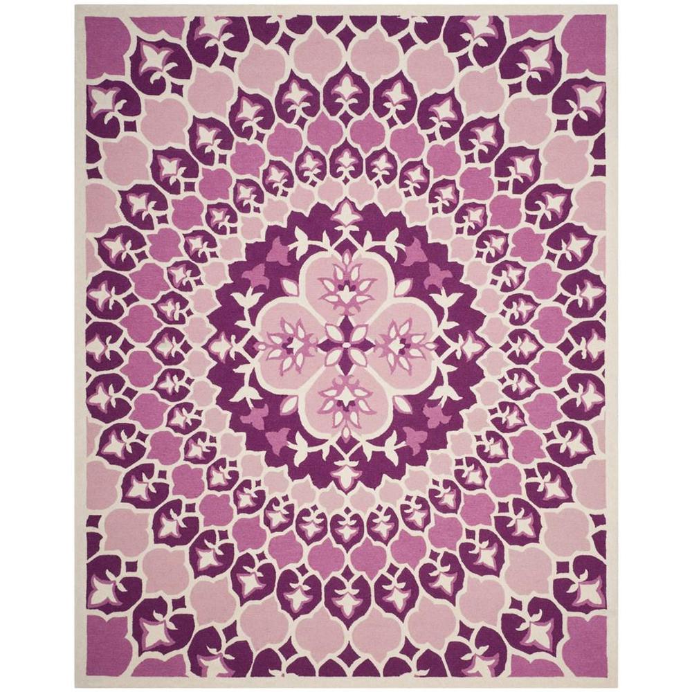 Bellagio, PINK / IVORY, 8' X 10', Area Rug. Picture 1