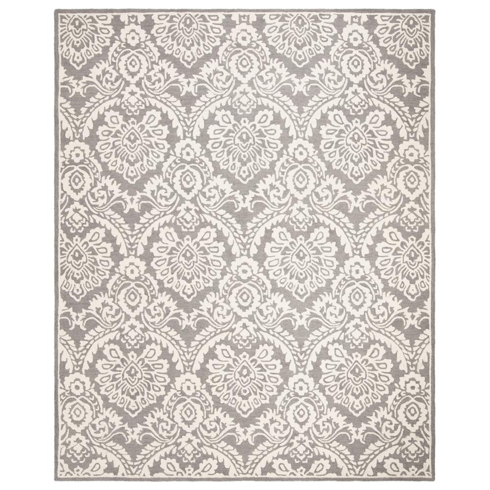 BLOSSOM, BLUE / IVORY, 8' X 10', Area Rug, BLM106F-8. Picture 1