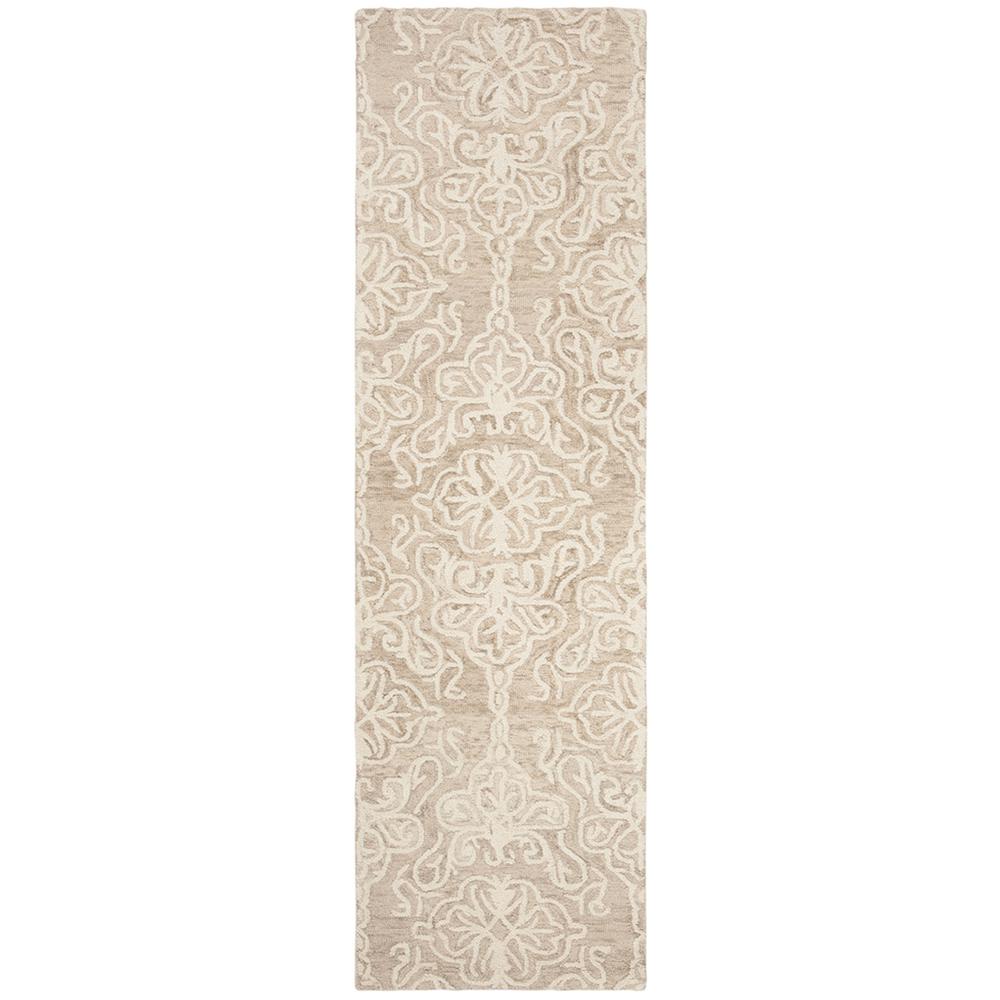BLOSSOM, BEIGE / IVORY, 2'-3" X 8', Area Rug, BLM112B-28. Picture 1