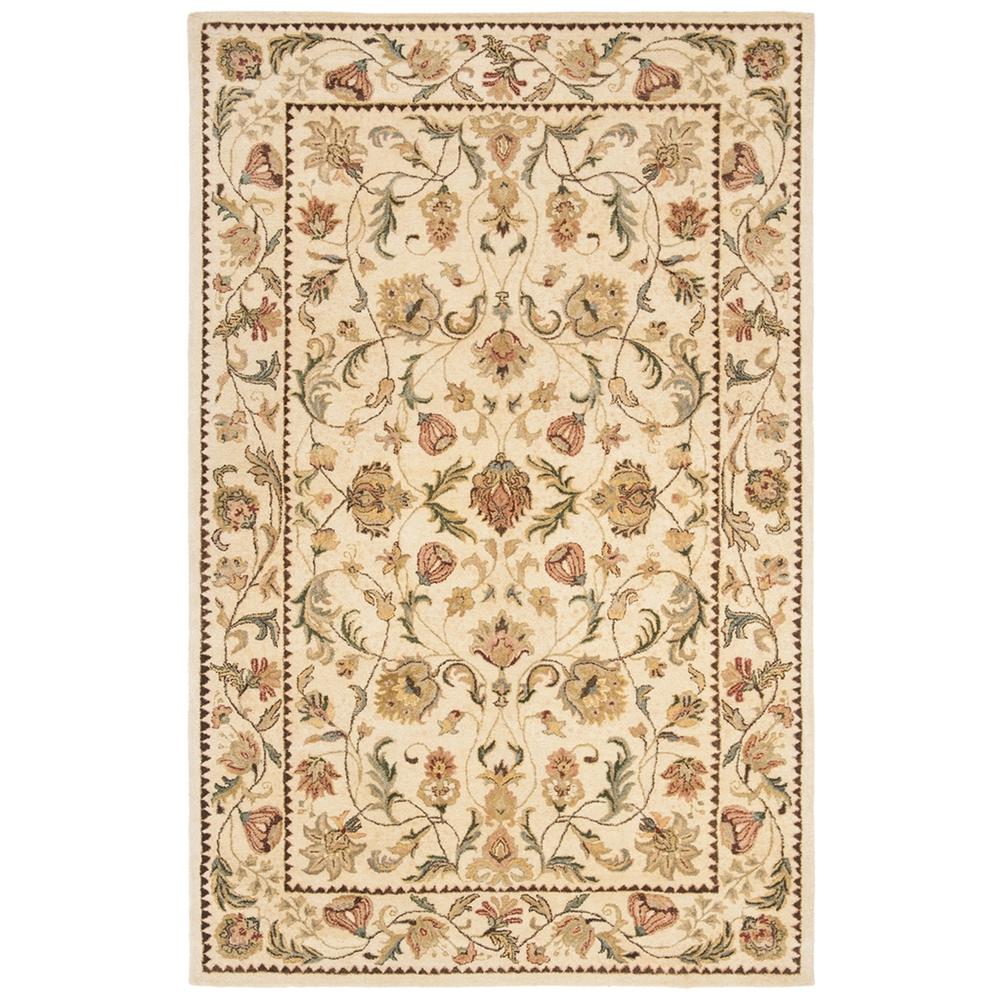BERGAMA, IVORY / IVORY, 5' X 8', Area Rug. Picture 1
