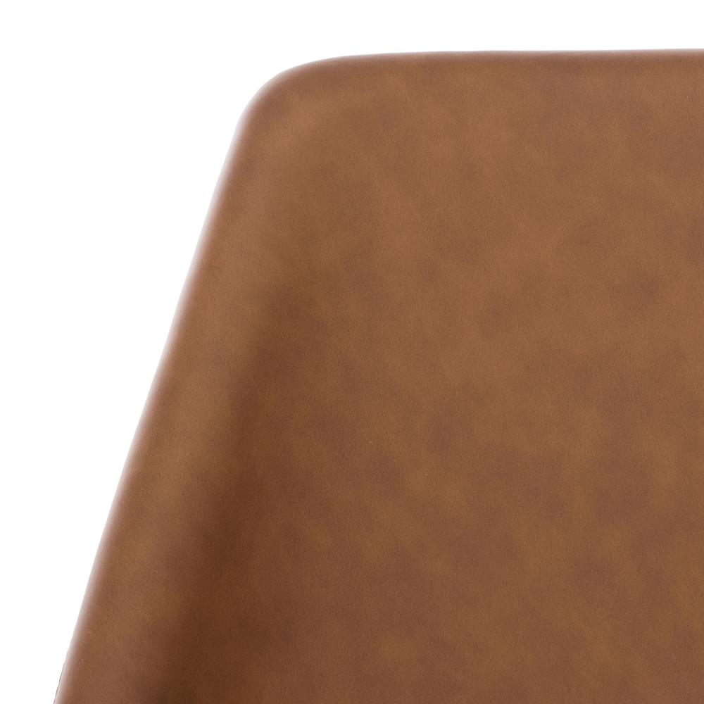 Alexis Mid Century Counter Stool, Matte Cigar Brown. Picture 5
