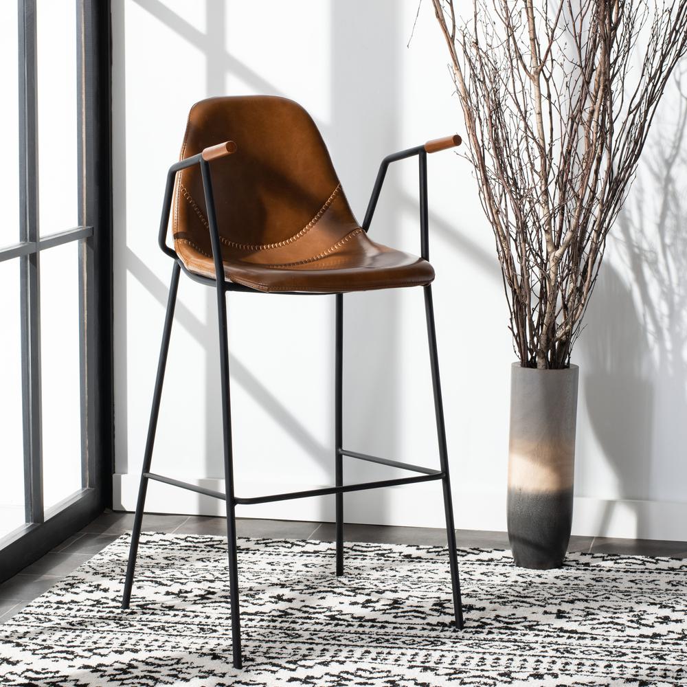 Tanner Mid Century Barstool, Cognac. Picture 8