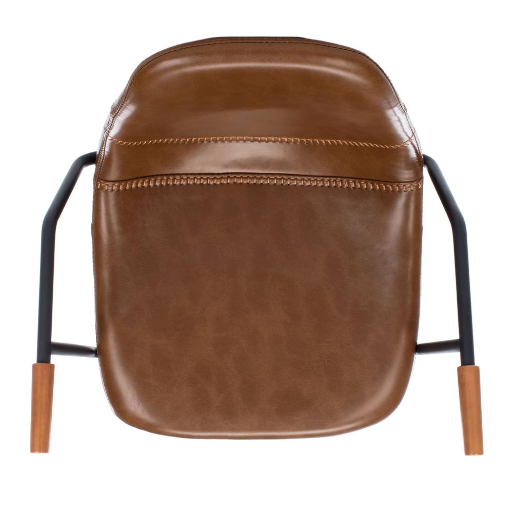 Tanner Mid Century Barstool, Cognac. Picture 12
