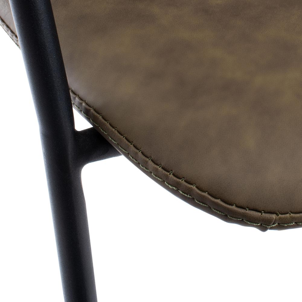 Tanner Mid Century Barstool, Olive. Picture 5