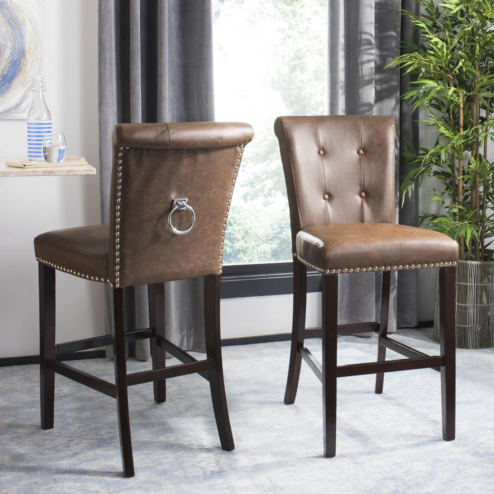 Taylor Bar Stool, Brown. Picture 1
