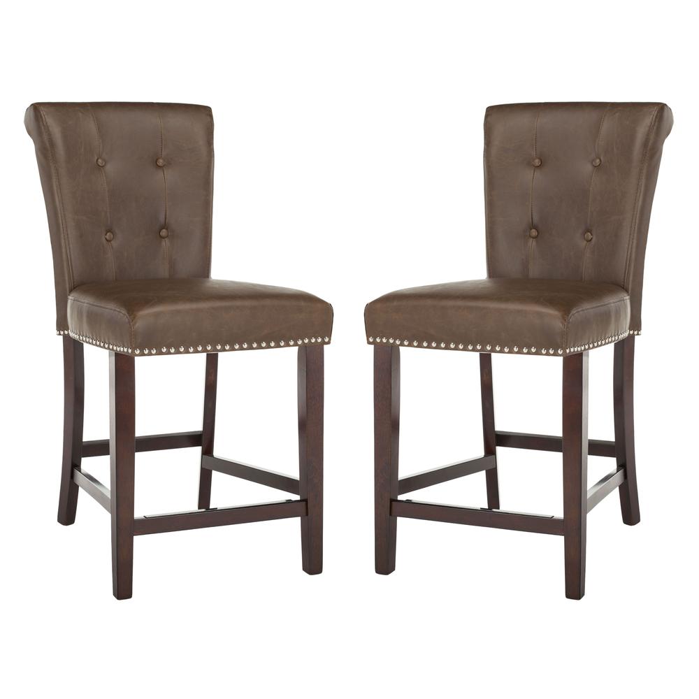 Taylor Counter Stool, Brown. Picture 2