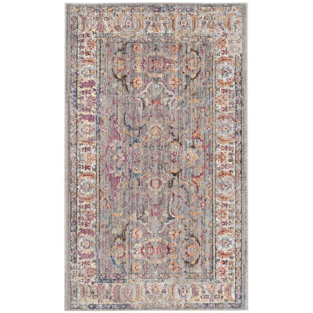 BRISTOL, GREY / LIGHT GREY, 3' X 5', Area Rug. Picture 1