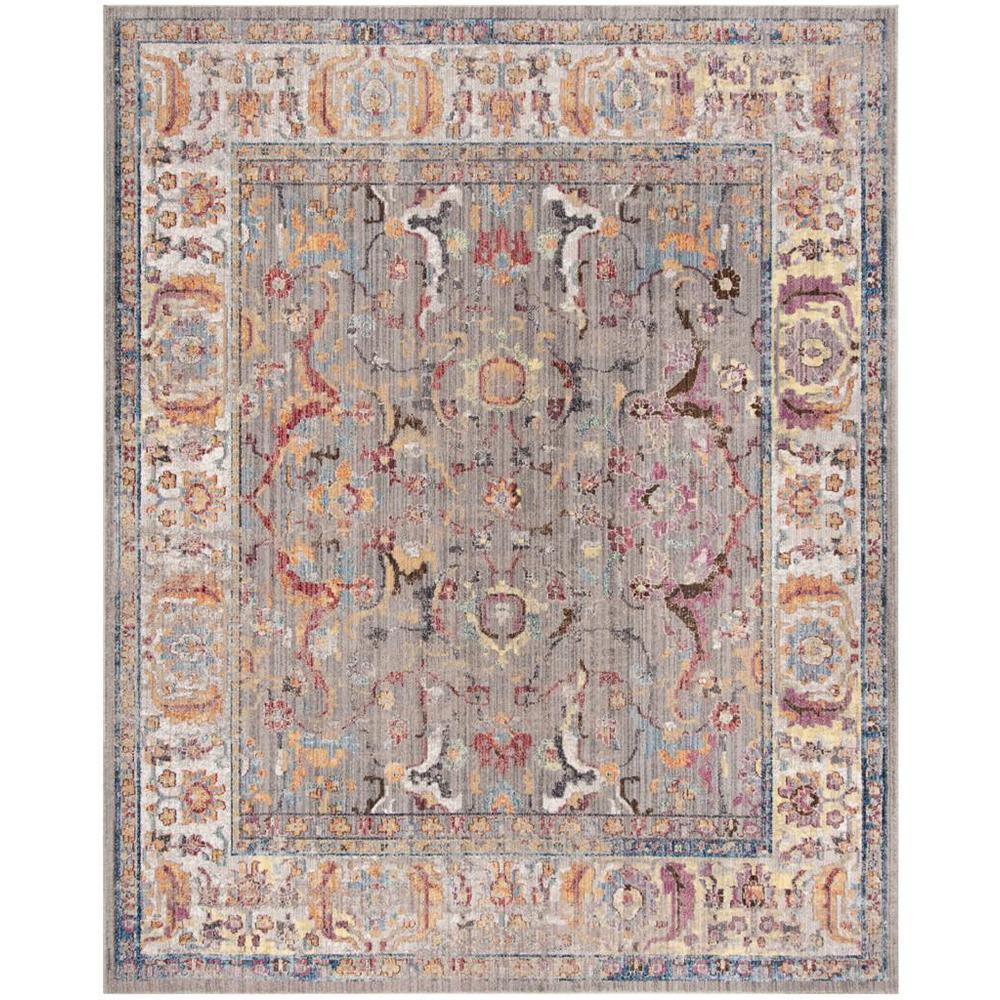 BRISTOL, GREY / LIGHT GREY, 8' X 10', Area Rug. Picture 1